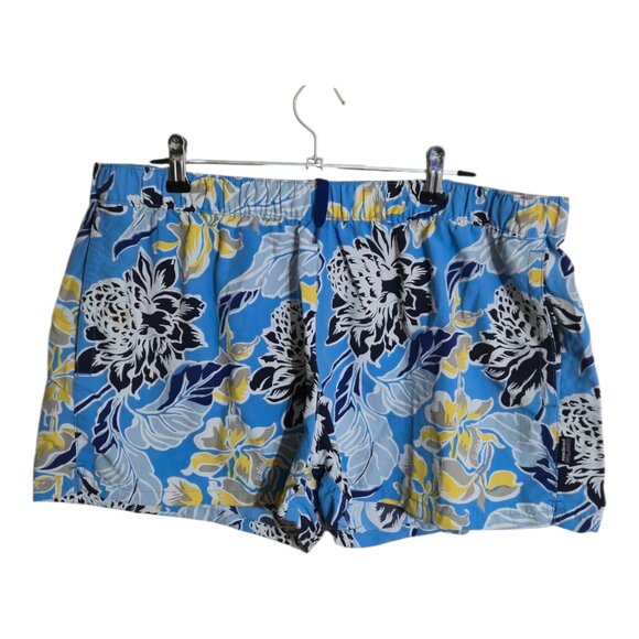 Patagonia Pants - Patagonia Shorts Womens XL Floral Nylon Board Swim Trunks STY57041SP15 Stain
